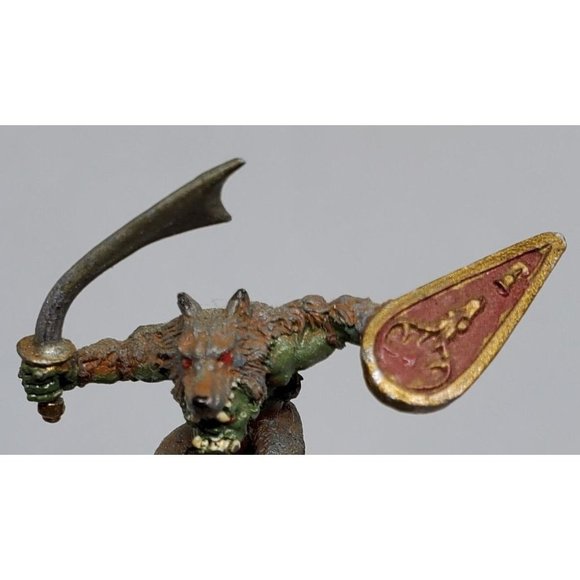 Ogre Warrior In Wolf Clothing Shelf Sitter Mini Statue - A Must-Have for Fantasy - Picture 4 of 12